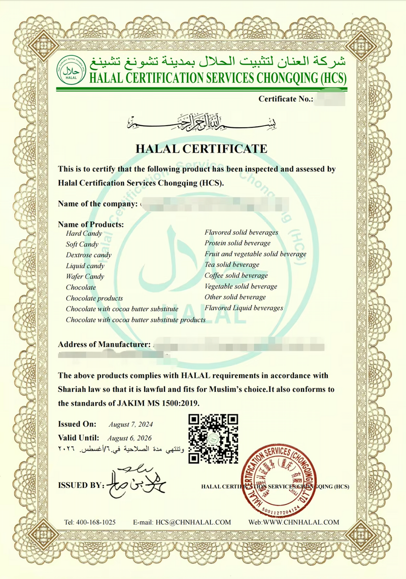 Certificado Halal